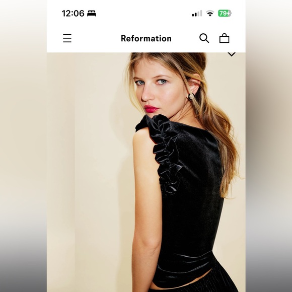 Reformation Ottilie Knit Top - Picture 4 of 4